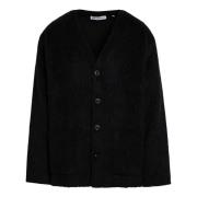 Korte Cardigan Trui Our Legacy , Black , Heren