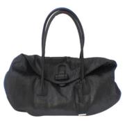 Pre-owned Leather handbags Jil Sander Pre-owned , Black , Dames