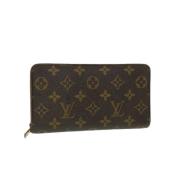 Pre-owned Canvas wallets Louis Vuitton Vintage , Brown , Dames