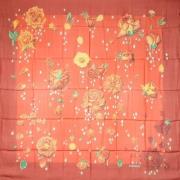 Pre-owned Silk scarves Hermès Vintage , Multicolor , Dames