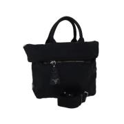 Pre-owned Nylon prada-bags Prada Vintage , Black , Dames