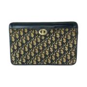 Pre-owned Canvas clutches Dior Vintage , Brown , Dames