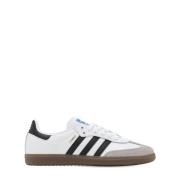 Samba OG Sneakers in Wit/Zwart Adidas , White , Heren