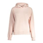 Roze hoodie met geborduurd logo Calvin Klein , Pink , Dames