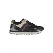 Sportieve Sneakers in Zwart Polyestermix Carrera , Black , Heren