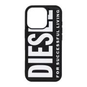 Hoes voor iPhone 16 Pro Diesel , Black , Unisex