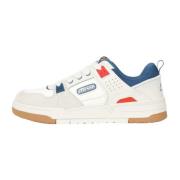 Kleurrijke Retrostijl Sneakers Ellesse , Beige , Heren