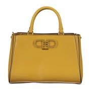 Gele Dames Handtas Fleet Collectie Guess , Yellow , Dames