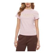 Nyra Dames T-shirt Guess , Pink , Dames