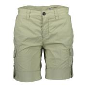 Groene Bermuda Shorts met Contrastdetails North Sails , Green , Heren