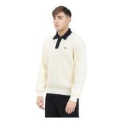 Franse Stijl Trui Lacoste , Beige , Heren