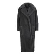 Avion Blue Kadiak Jas Max Mara , Gray , Dames