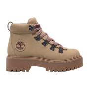 Beige Hikerlaarzen met Stone Street Plateau Timberland , Beige , Dames