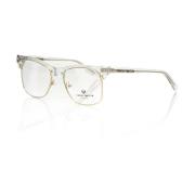 Clubmaster Metalen Frame Bril Frankie Morello , Yellow , Heren