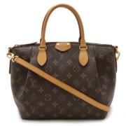 Pre-owned Canvas handbags Louis Vuitton Vintage , Brown , Dames