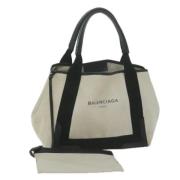 Pre-owned Canvas balenciaga-bags Balenciaga Vintage , White , Dames