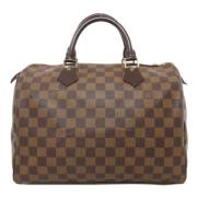 Pre-owned Canvas louis-vuitton-bags Louis Vuitton Vintage , Brown , Da...