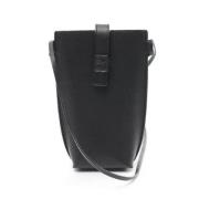 Pre-owned Leather shoulder-bags Loewe Pre-owned , Black , Dames