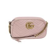 Pre-owned Leather gucci-bags Gucci Vintage , Pink , Dames