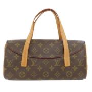 Pre-owned Canvas handbags Louis Vuitton Vintage , Brown , Dames