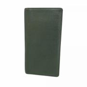 Pre-owned Leather wallets Louis Vuitton Vintage , Green , Heren