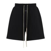 Zwarte Katoenen Shorts Moderne Stijl Fear Of God , Black , Heren