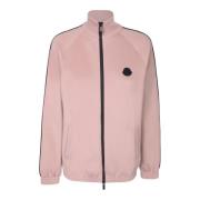 Roze Technische Stof Vest Moncler , Pink , Dames