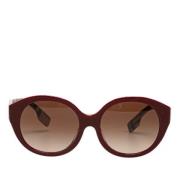 Pre-owned Plastic sunglasses Burberry Vintage , Red , Dames