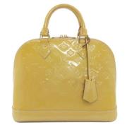 Pre-owned Leather louis-vuitton-bags Louis Vuitton Vintage , Yellow , ...