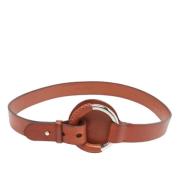 Pre-owned Leather belts Ralph Lauren Pre-owned , Brown , Dames