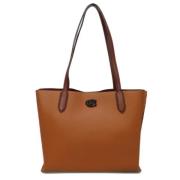 Pre-owned Canvas shoulder-bags Coach Pre-owned , Brown , Dames