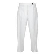 Casual broek in trendy stijl Liviana Conti , White , Dames