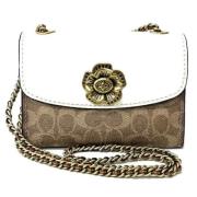 Pre-owned Fabric shoulder-bags Coach Pre-owned , Brown , Dames