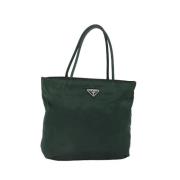 Pre-owned Nylon prada-bags Prada Vintage , Green , Dames