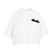 Wit T-shirt Dameskleding Bottega Veneta , White , Dames