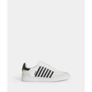 Sportieve Gestreepte Sneakers Dsquared2 , White , Heren