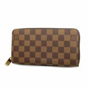 Pre-owned Canvas wallets Louis Vuitton Vintage , Brown , Dames