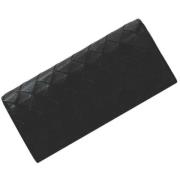 Pre-owned Leather wallets Bottega Veneta Vintage , Black , Dames