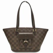 Pre-owned Canvas totes Louis Vuitton Vintage , Brown , Dames