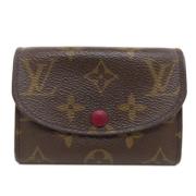 Pre-owned Fabric wallets Louis Vuitton Vintage , Brown , Dames