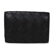 Pre-owned Leather key-holders Bottega Veneta Vintage , Black , Heren