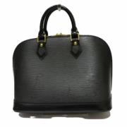 Pre-owned Leather louis-vuitton-bags Louis Vuitton Vintage , Black , D...