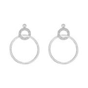 Pre-owned Metal earrings Piaget Pre-owned , Gray , Dames