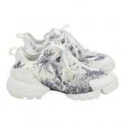 Pre-owned Rubber sneakers Dior Vintage , White , Dames