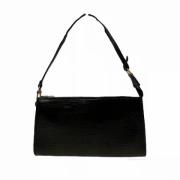 Pre-owned Leather louis-vuitton-bags Louis Vuitton Vintage , Black , D...