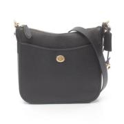 Pre-owned Leather shoulder-bags Coach Pre-owned , Black , Dames