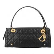 Pre-owned Leather dior-bags Dior Vintage , Black , Dames