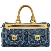 Pre-owned Denim louis-vuitton-bags Louis Vuitton Vintage , Blue , Dame...