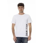 Strandkleding T-shirt met voorprint Bikkembergs , White , Heren