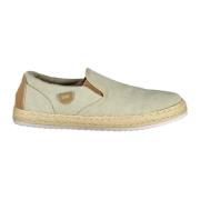 Beige Slip-On Sportieve Schoenen Contrast Logo Carrera , Beige , Heren